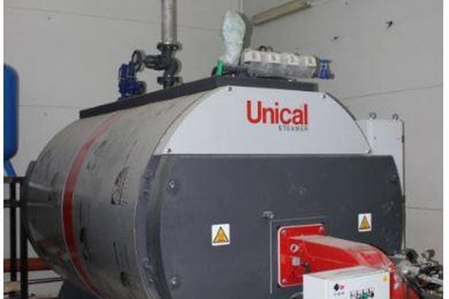 Паровой котёл Unical BAHR'12 1700 OR IMC — Дмитровский молочный завод, вторая установка